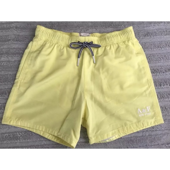 abercrombie and fitch mens swim trunks